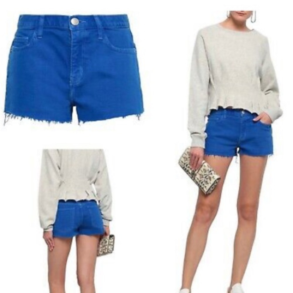 Current/Elliott The Boyfriend Cutoff Denim Short 26